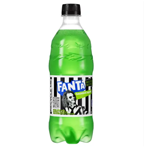 Fanta - Haunted Apple x Beetlejuice Soda - 24/20oz