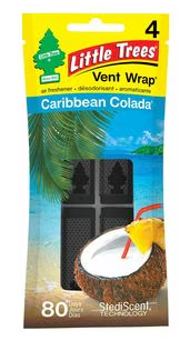 Little Trees - Vent Wrap Caribbean Colada - 1/4pk