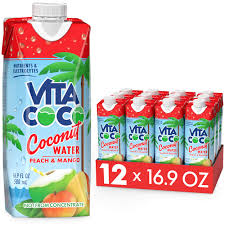 Vita Coconut - Water Peach Mango - 12/16.9oz