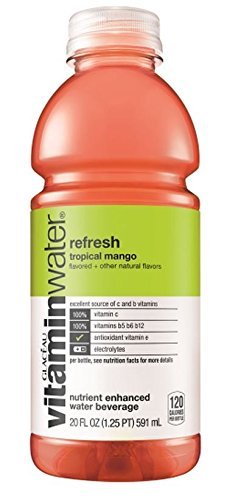 Vitamin Water - Refresh Tropical Mango - 12/20oz