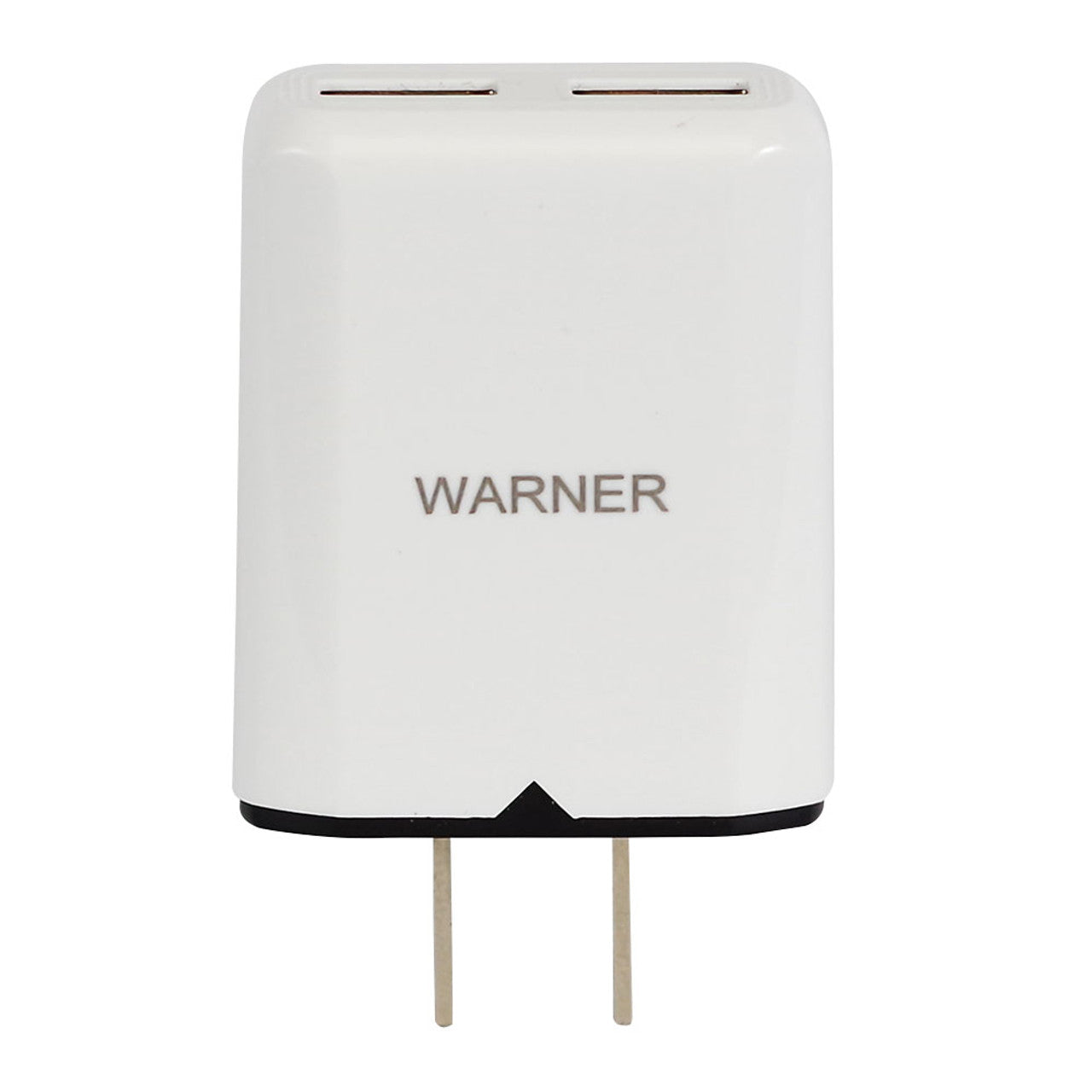 WARNER - Travel Charger Assorted Dual USB 2AMP - 1/16ct