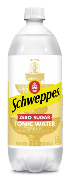 Schweppes - Zero Sugar Tonic Water - 15/1Ltr